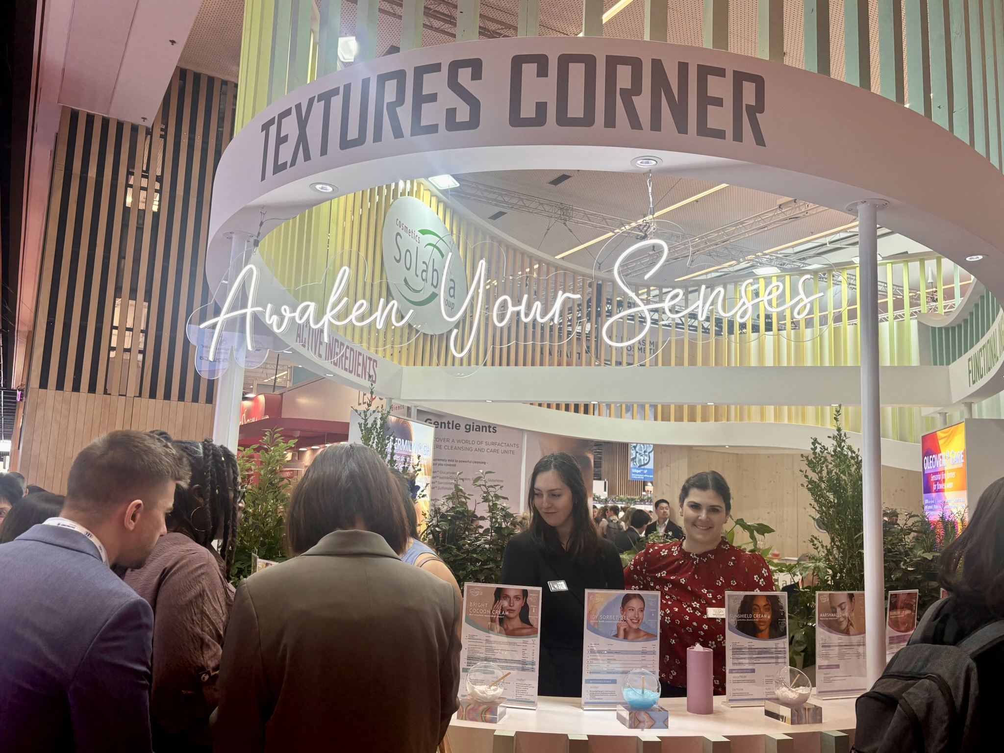 Texture Corner Solabia -In-Cometics Global 2026